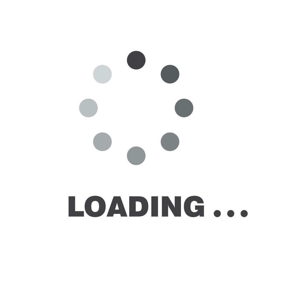 loading, update icon vector illustration symbol