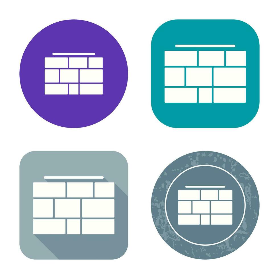 Brick wall Vector Icon