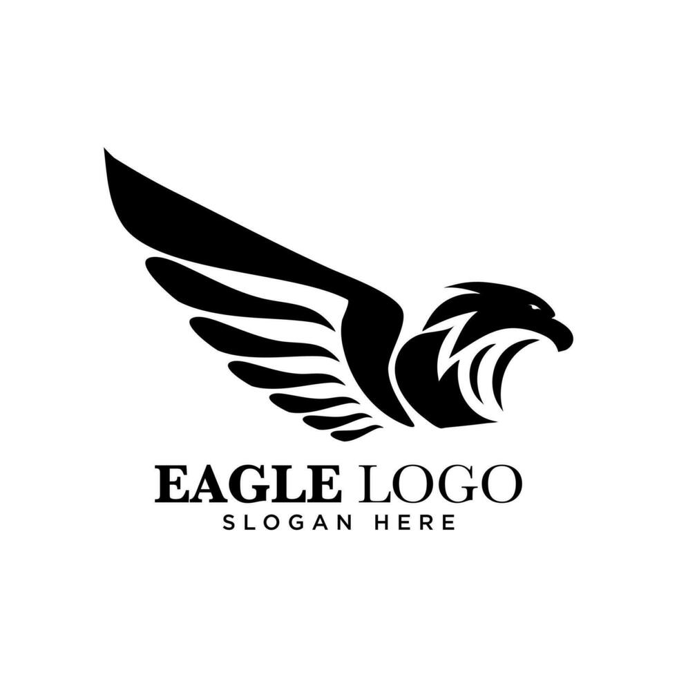 águila logo diseño vector, vector ilustración, empresa logo