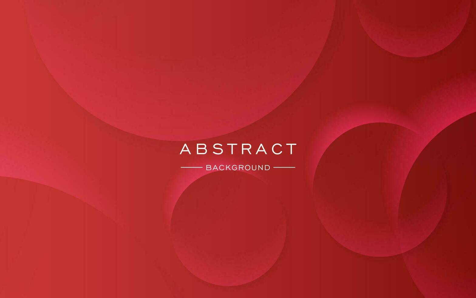 modern dynamic red circle shape shadow and light dimension background. eps10 vector