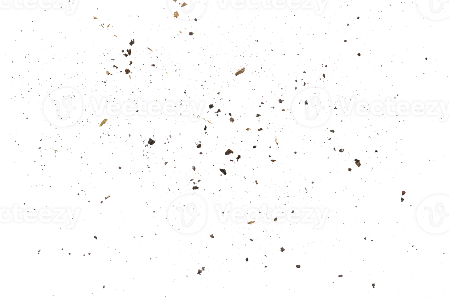 Abstract explosion dust particle texture png