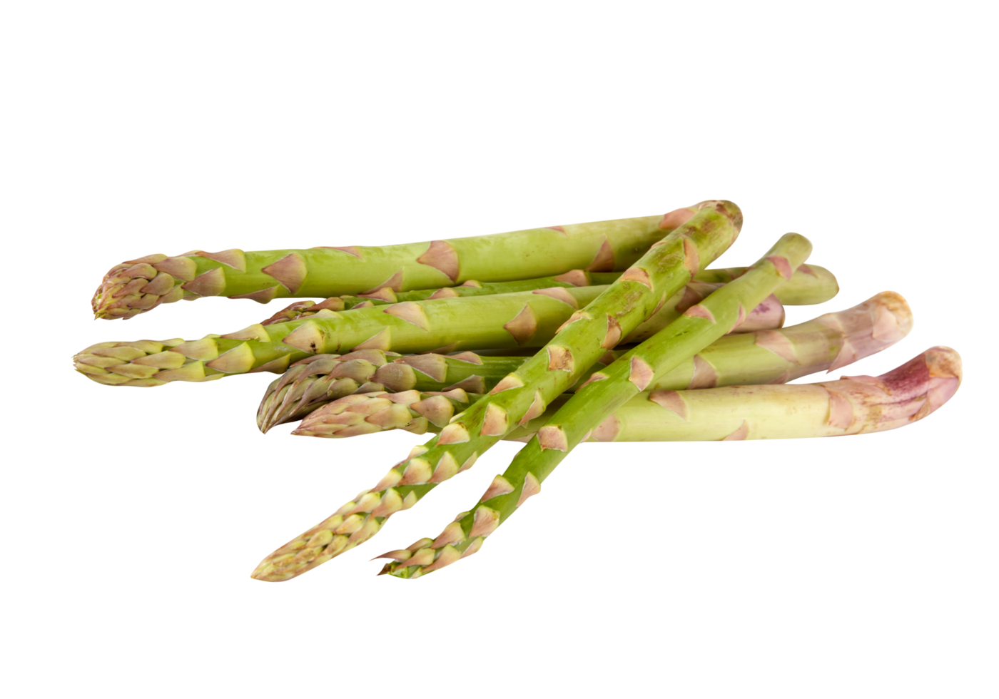fresh asparagus Cut out, isolated transparent background png