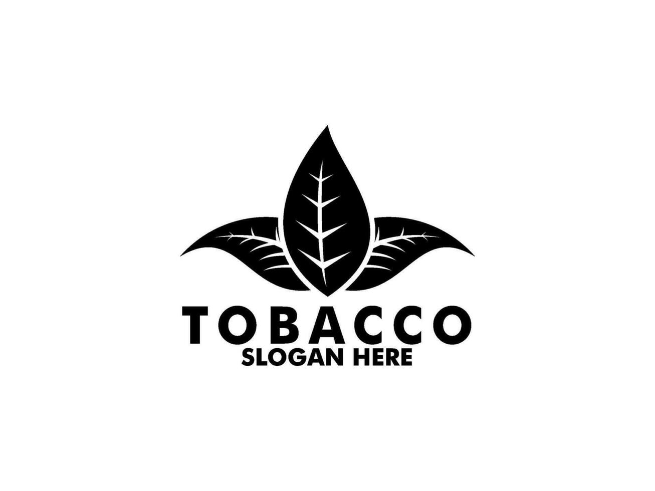 Tobacco logo vector, Creative Tobacco logo design template vector