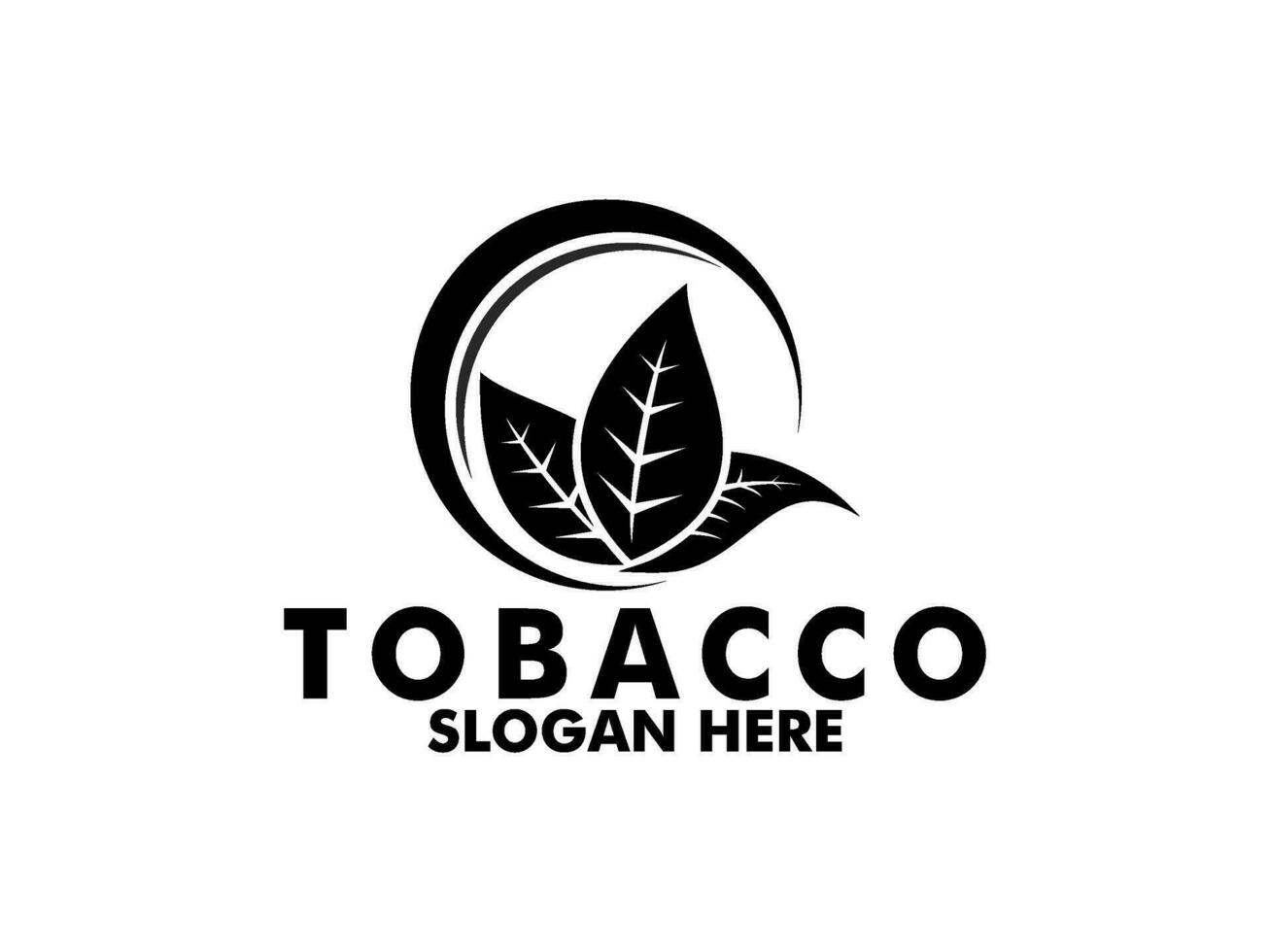 Tobacco logo vector, Creative Tobacco logo design template vector