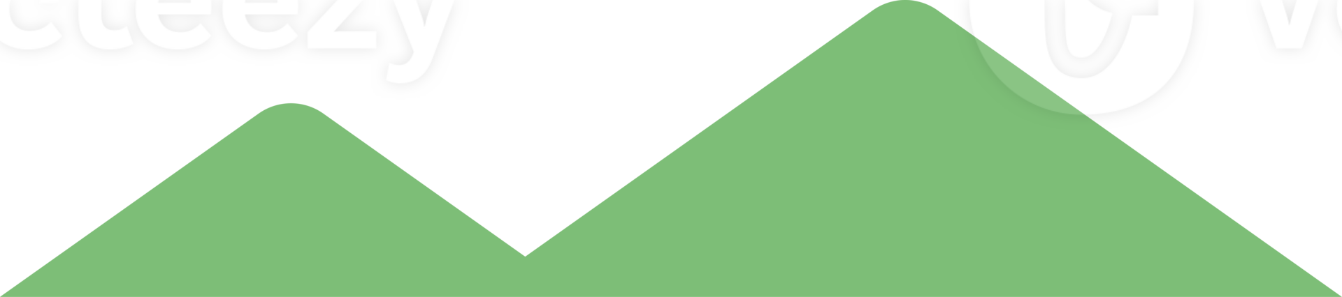 mountain hill landscape illustration in flat and minimal design png