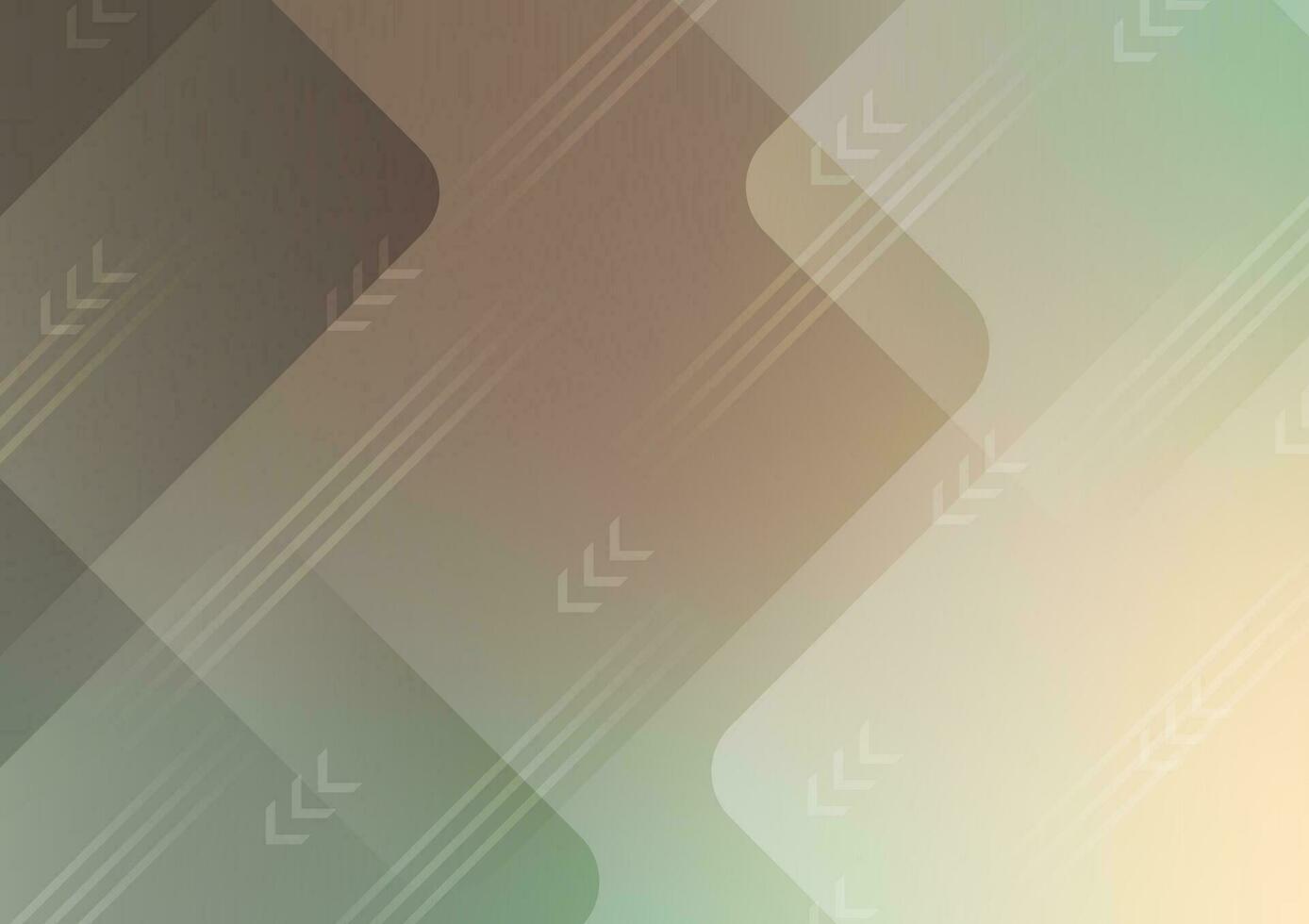 Modern style arrow pattern brown line presentation cover background vector