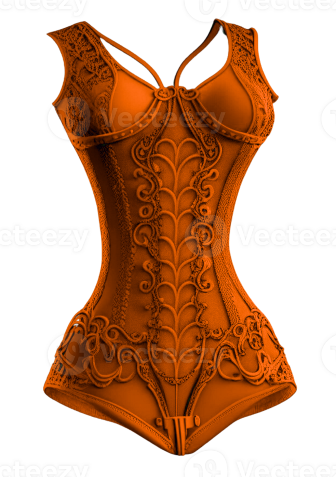 Fancy Corset Custom Colored png