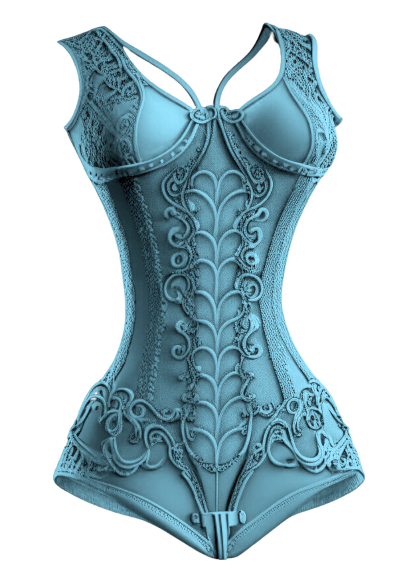 Fancy Corset Custom Colored AI Generated 25255309 PNG