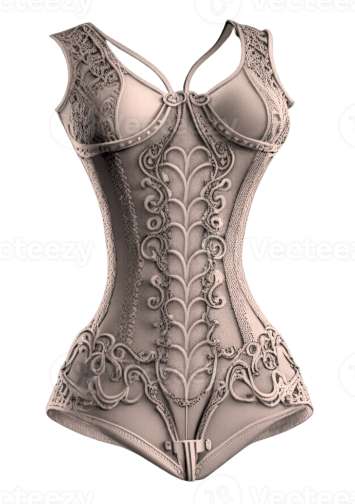 Fancy Corset Custom Colored AI Generated 25255316 PNG