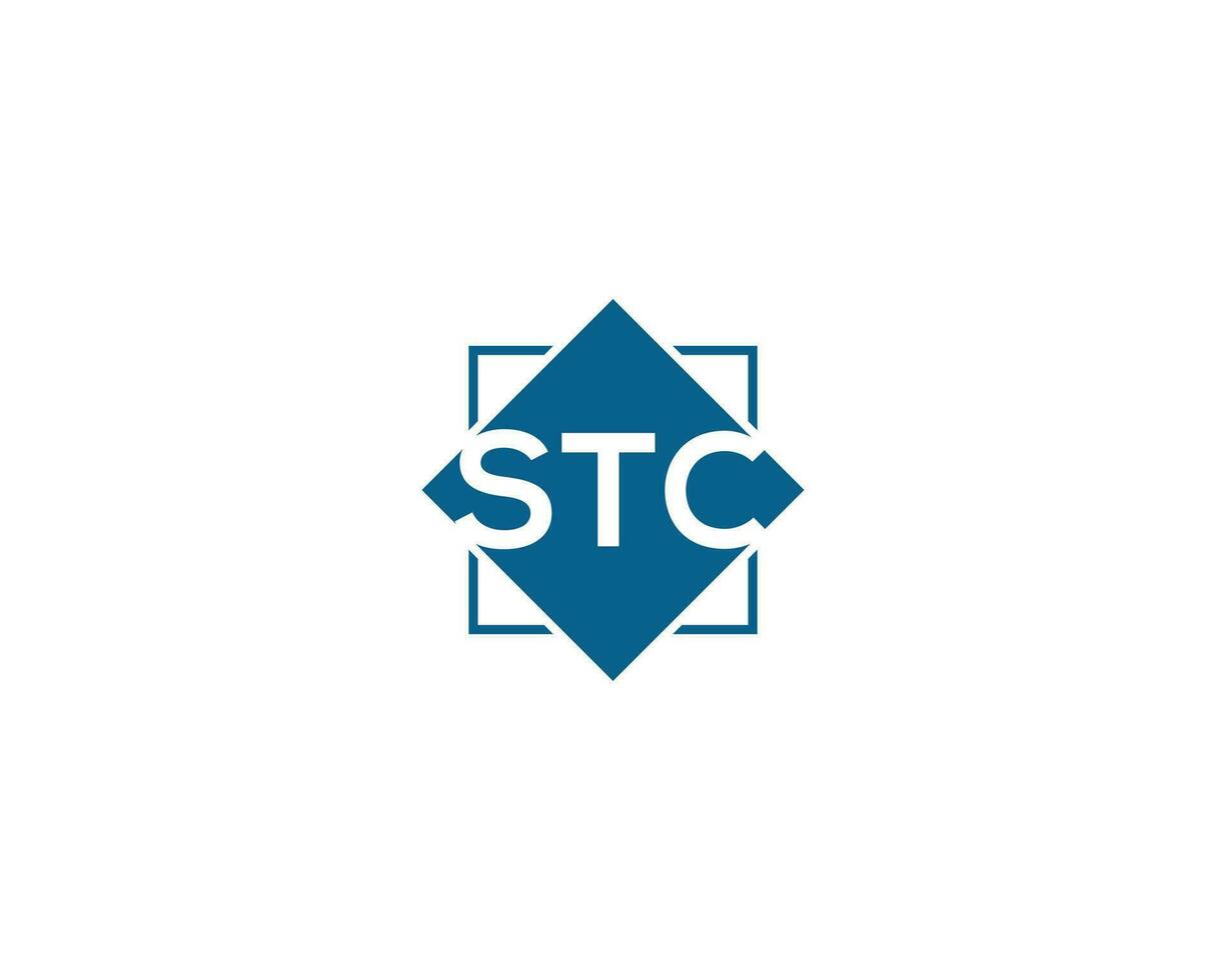 Letter STC Logo Icon Design Template Vector Elements.