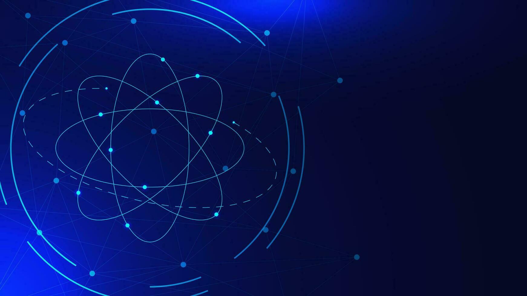 Global communication technology concept with lines connection. Abstract futuristic technology for social networking and network connection background. Vector illustration.