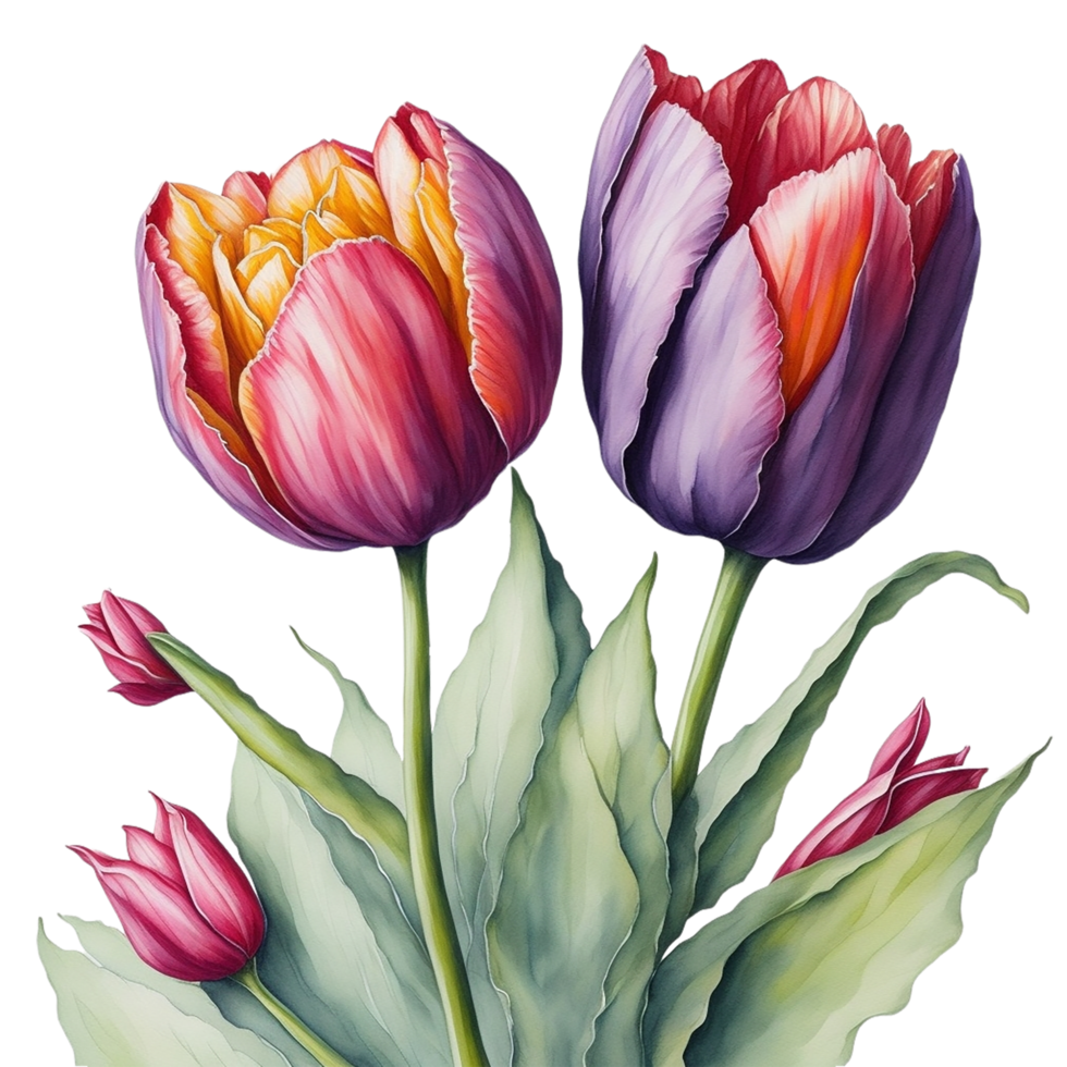 Ai Generated, Watercolor Flower 25256113 PNG