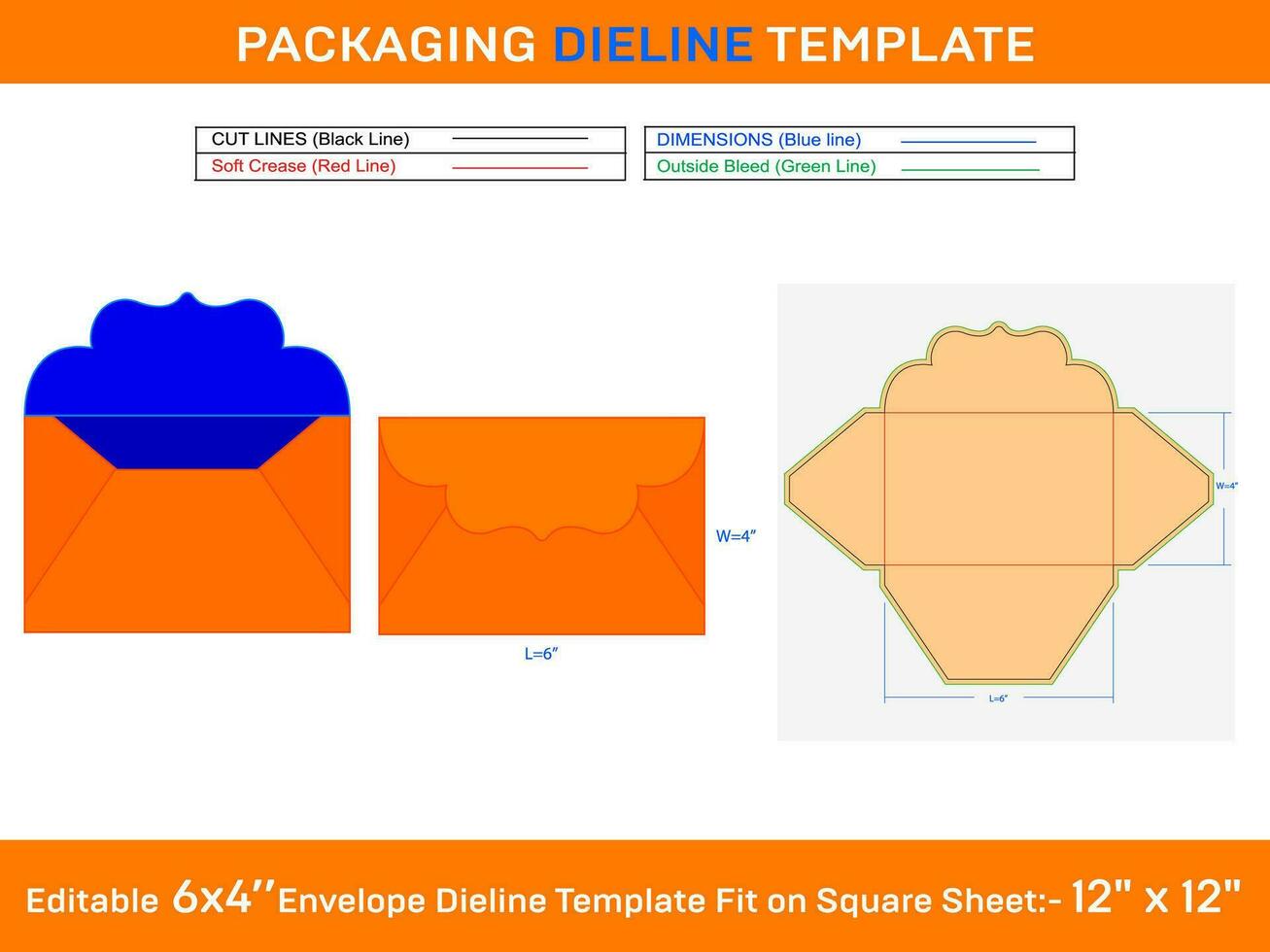 invitado sobre dieline modelo svg, ai, eps, pdf, dxf, jpg, png archivo vector