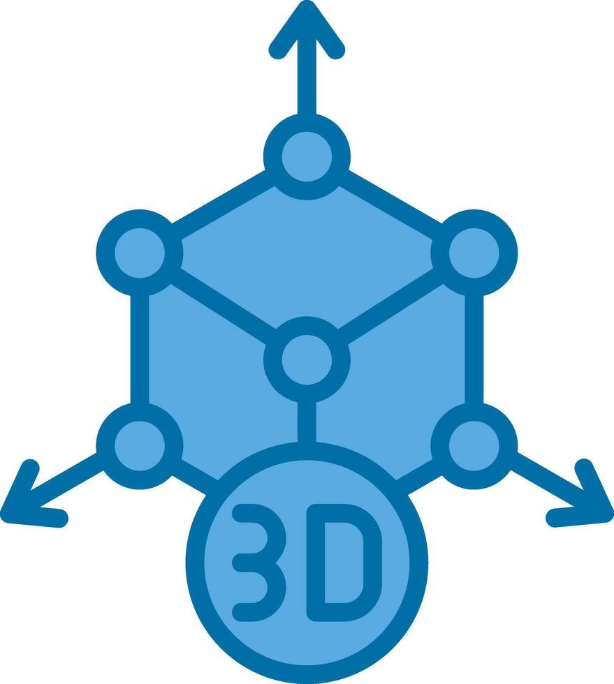 3d modeling Vector Icon Design