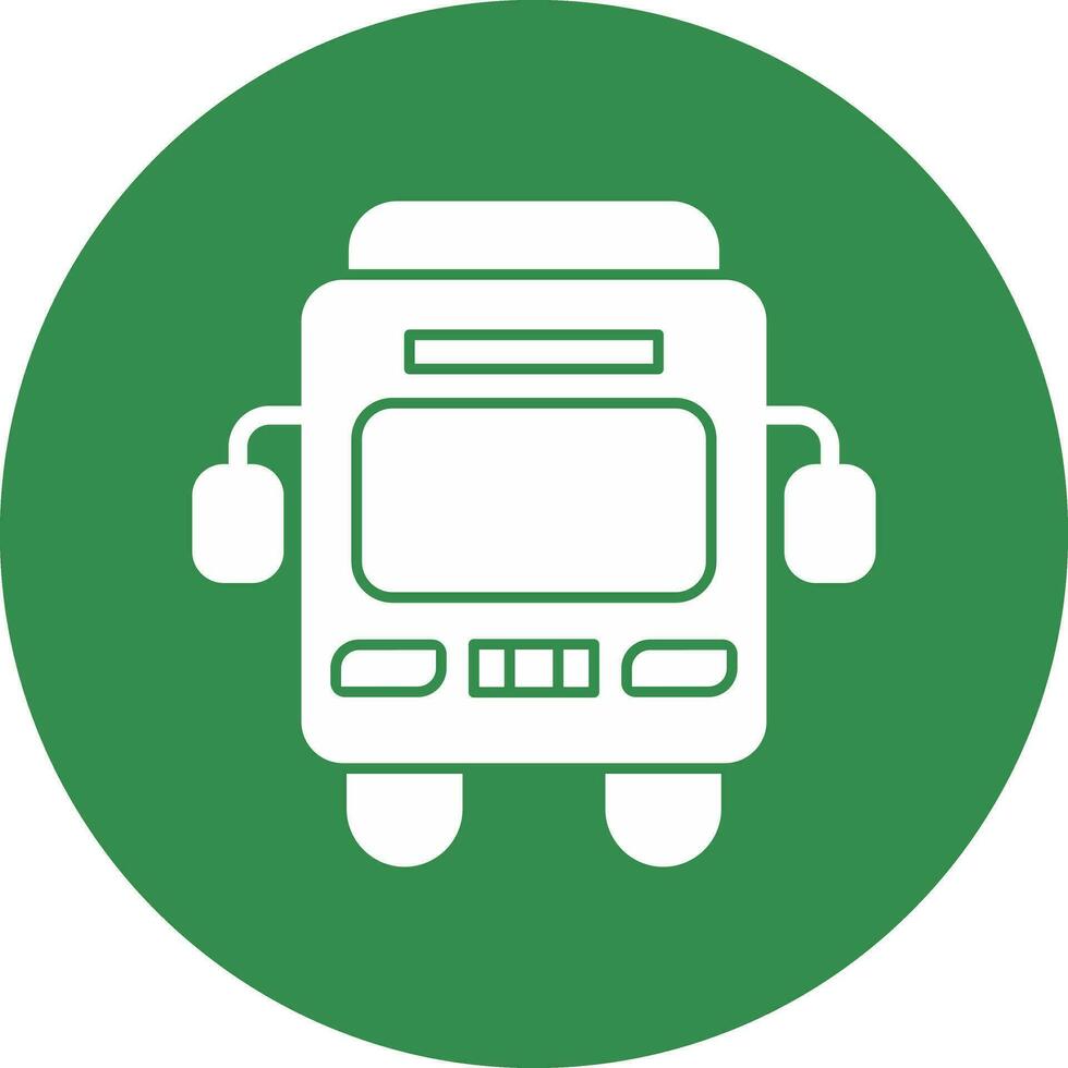 Bus Vector Icon Design