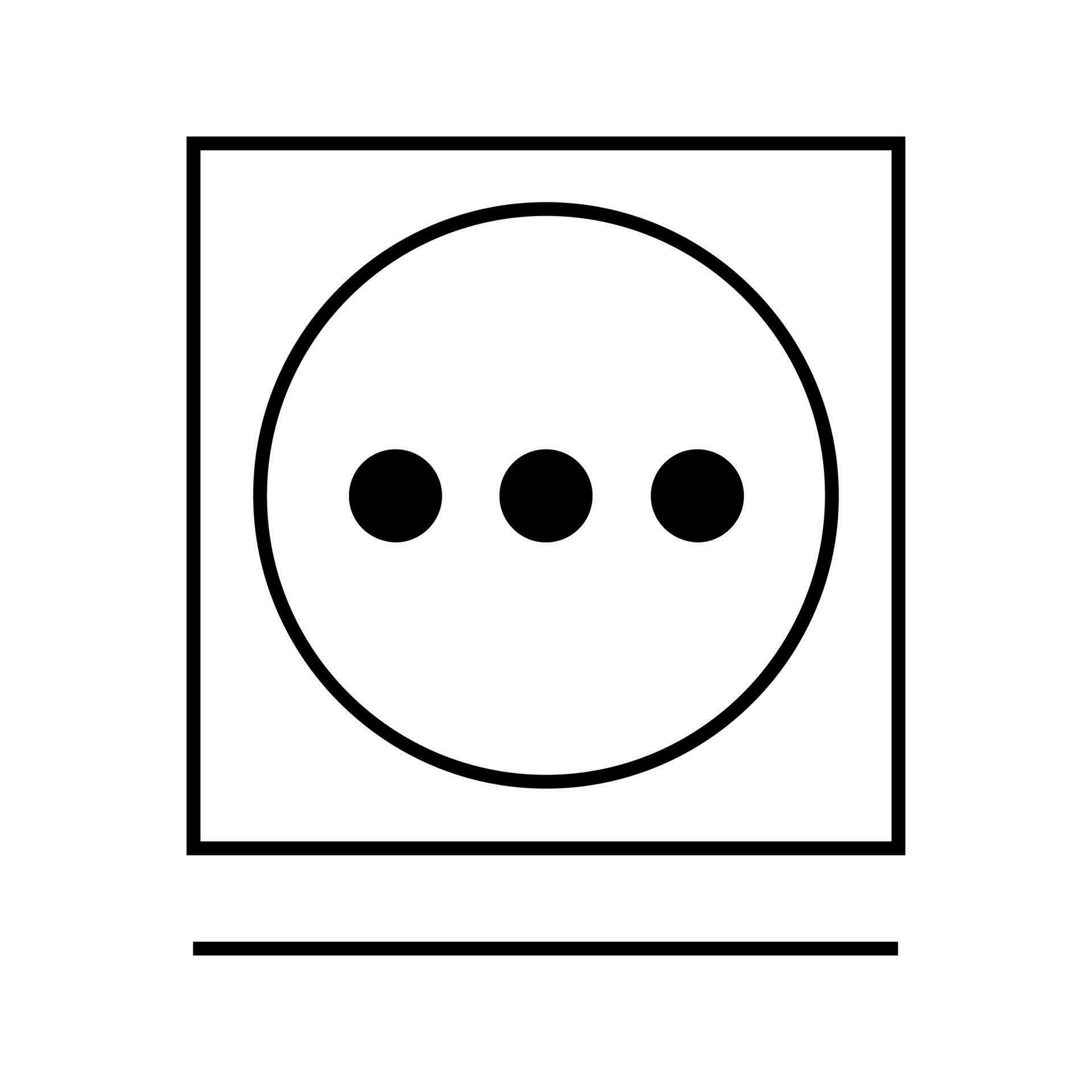 TUMBLE DRY PERMANENT PRESS HIGH HEAT Editable and Resizeable Vector