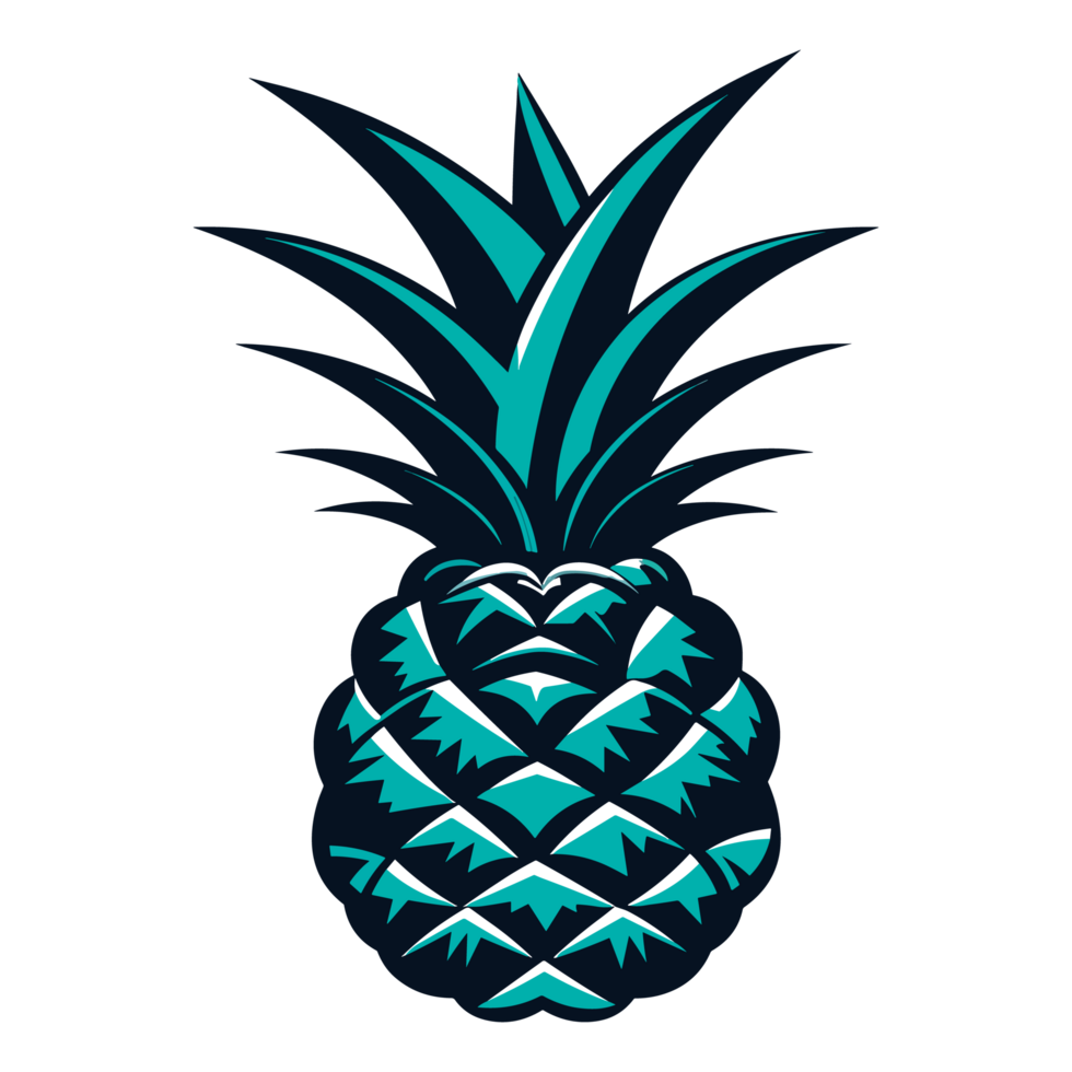 Pineapple Silhouette - png