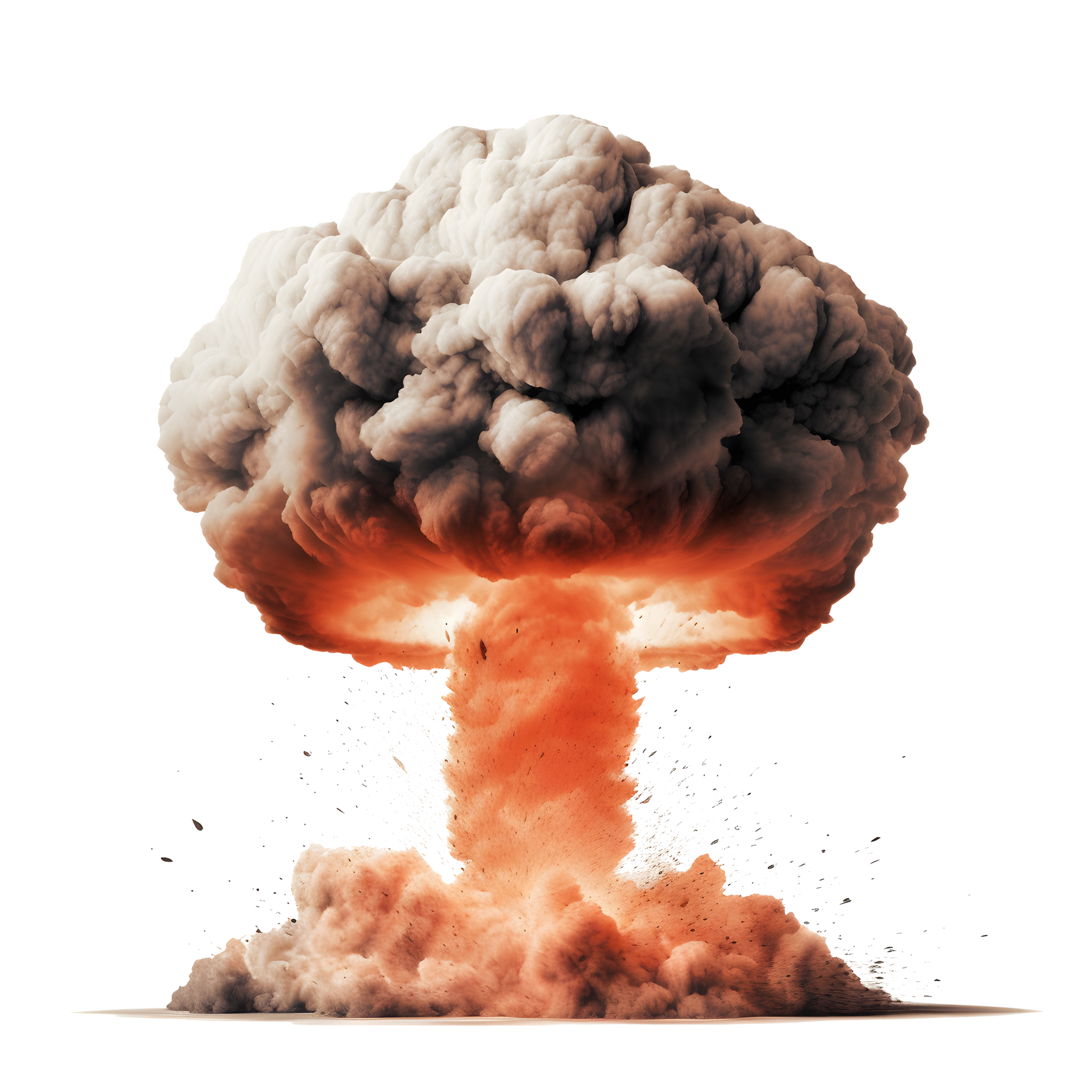Nuclear Atomic Explosions Mushroom Cloud Isolated On Transparent nuclear-atomic-explosions-mushroom-cloud-isolated-on-transparent