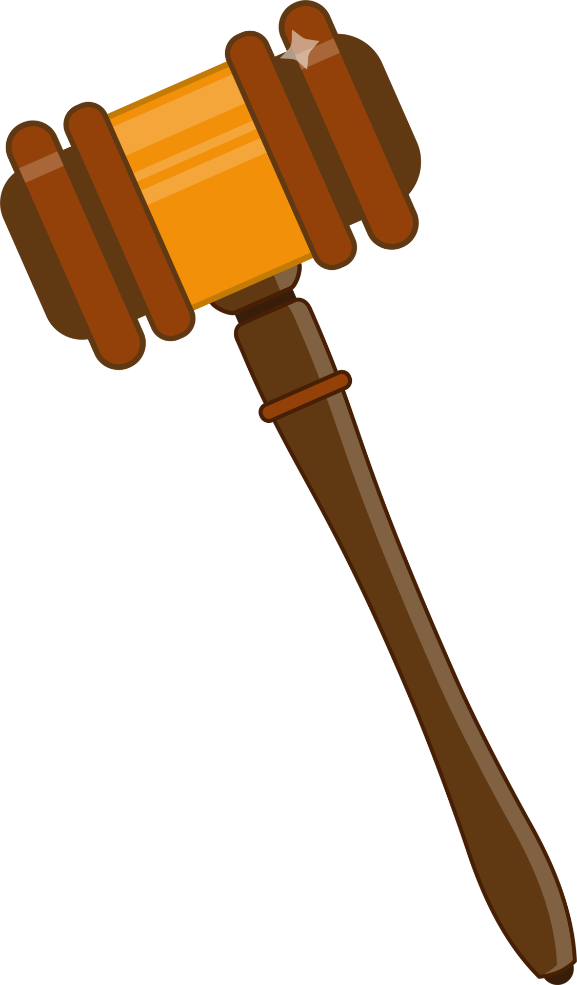 Judge Hammer Cartoon 25257242 PNG