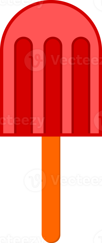 Red ice cream png