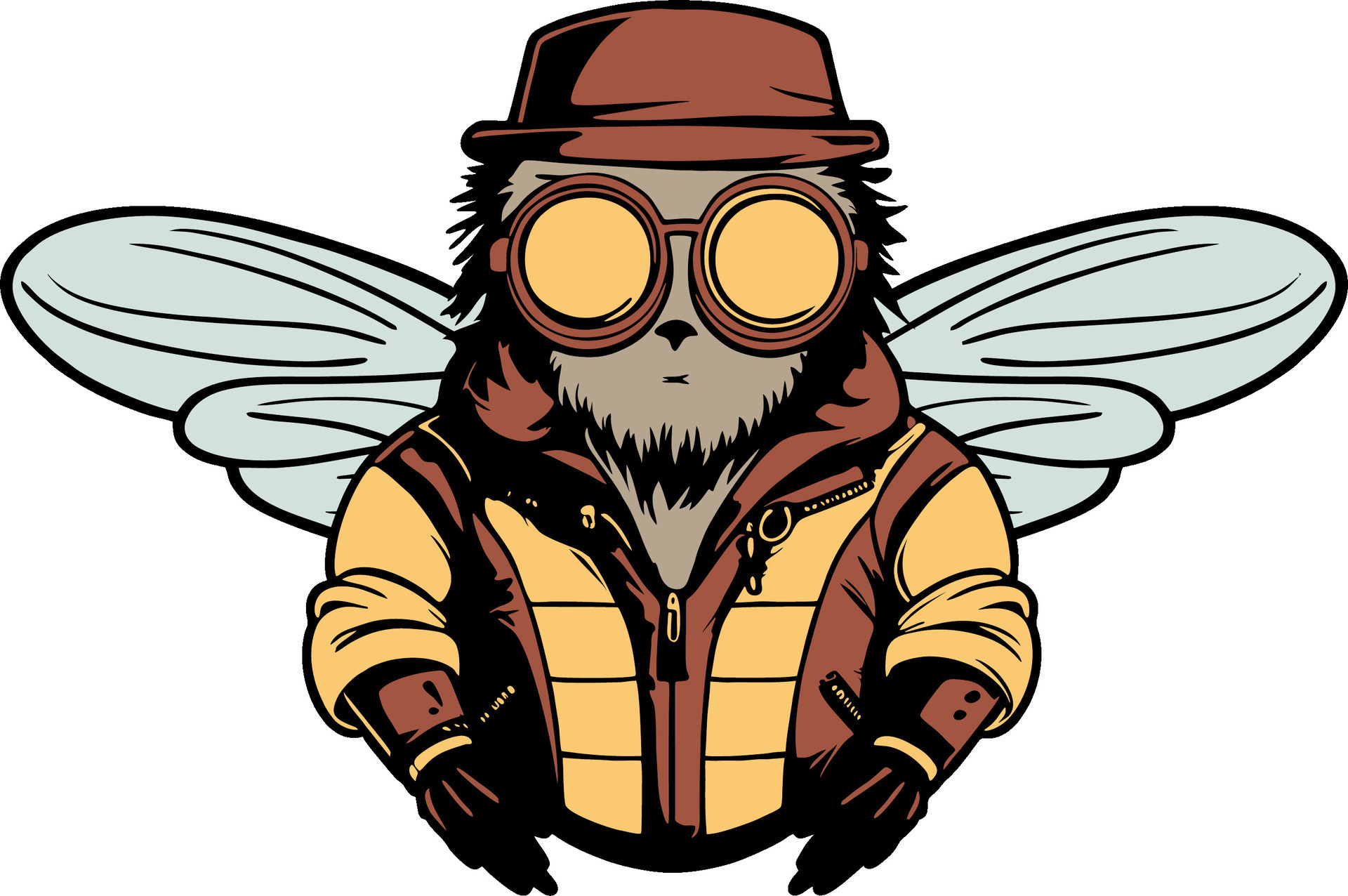 Cool bumble bee in sunglasses 25257402 Vector Art at Vecteezy