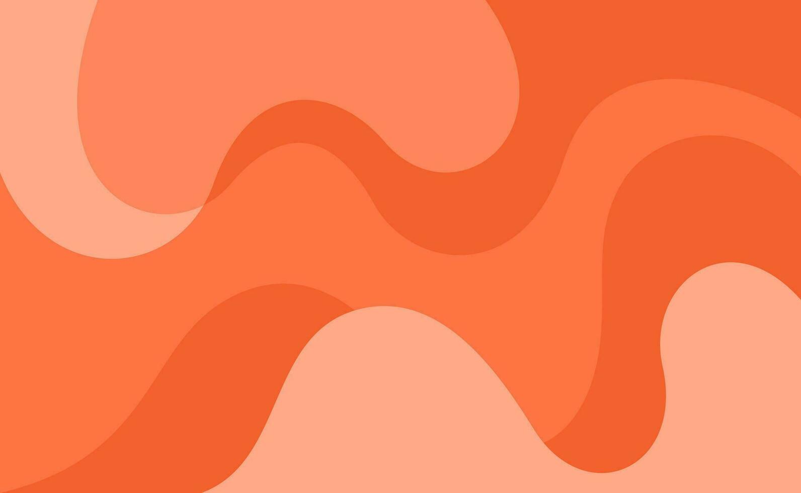 Wave orange free background vector designs