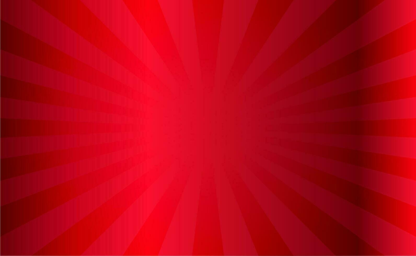 Red Sunray Background free vector design