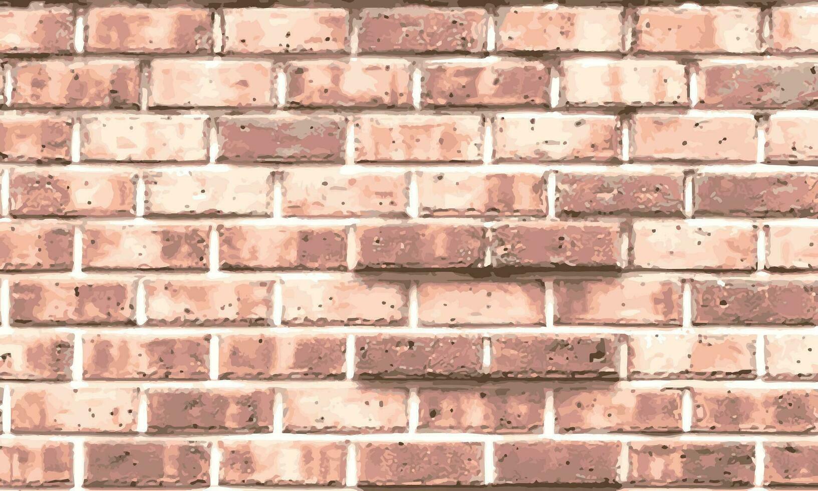 Brick wall pattern texture vector background. Old brick Wall Background. vintage brick wall texture