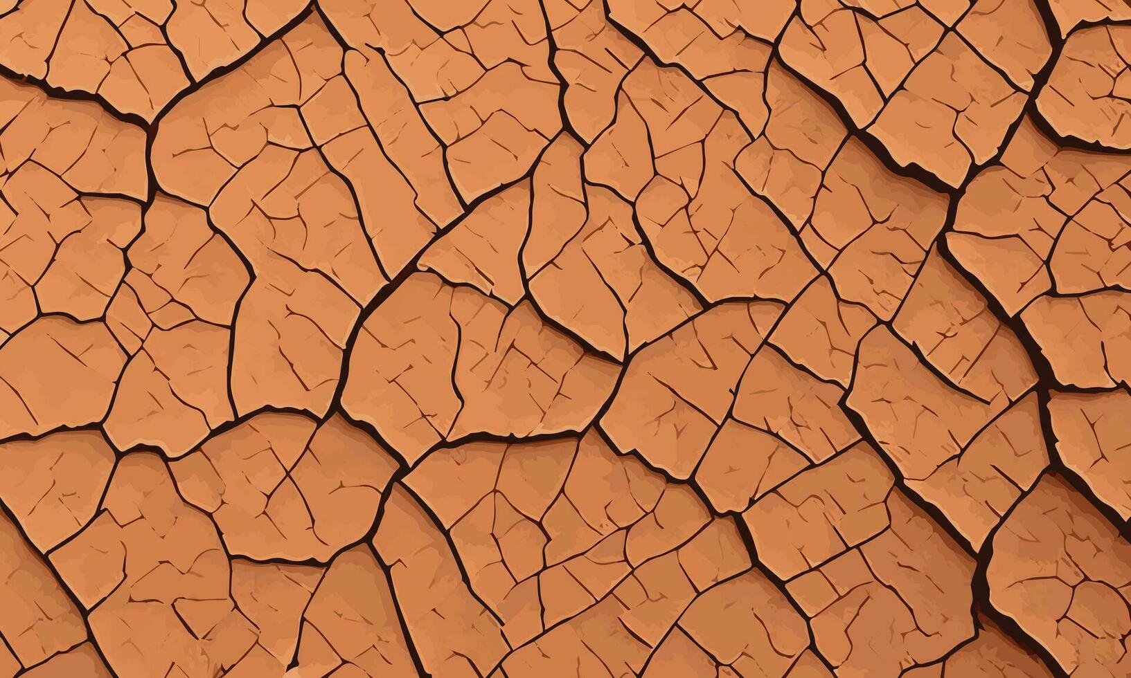 Brown soil background , Bad dry environment vector wallpaper concept