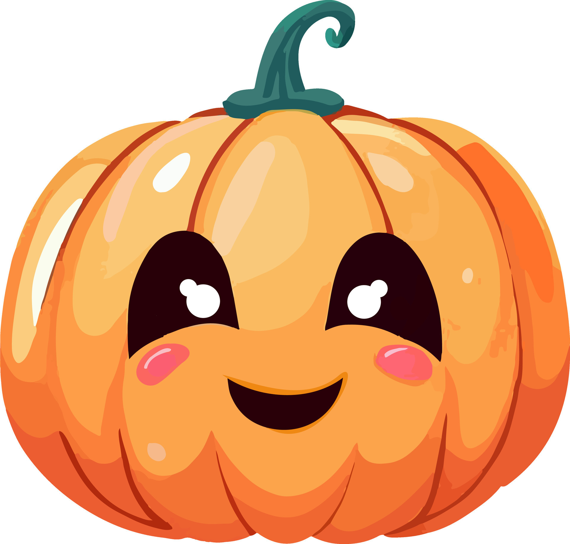 Cute Halloween Pumpkin Clipart 25258450 Vector Art at Vecteezy