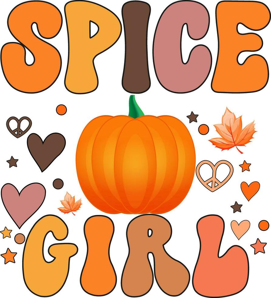 Spice girl Design vector