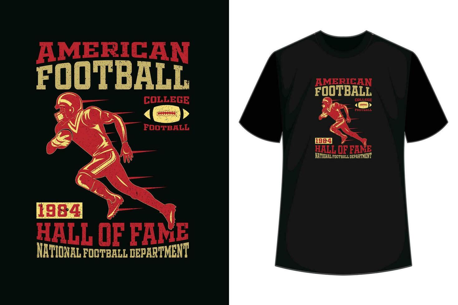 American Football Hall Of Fame National Athletic Dept T-Shirt 25259391