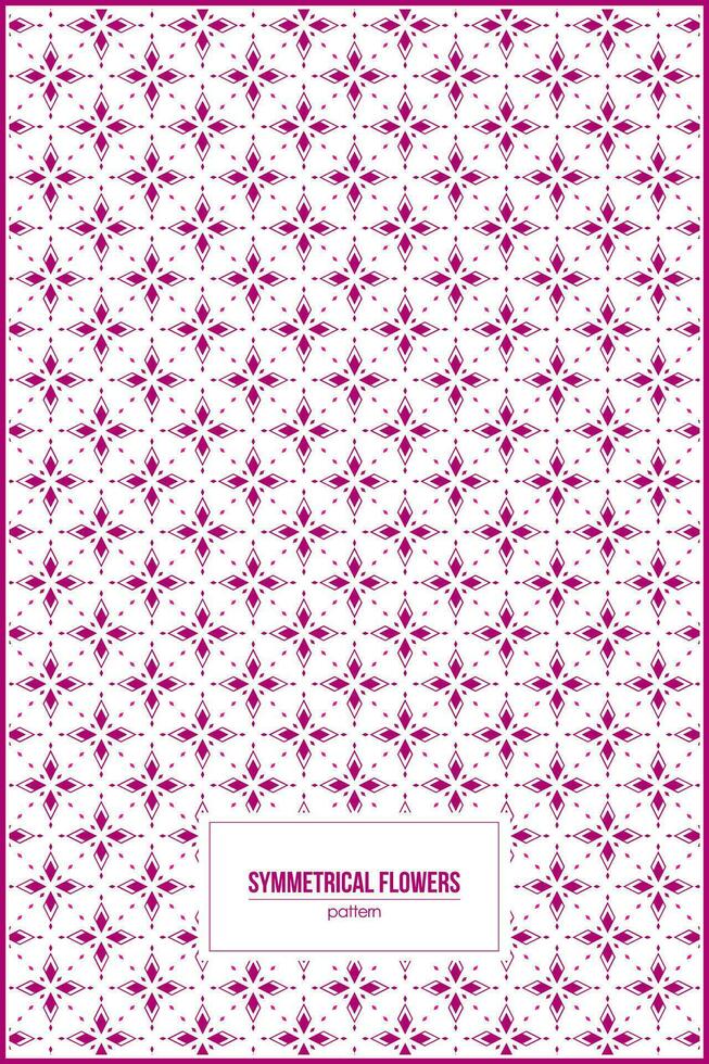 symmetrical rhombus pattern for classic background vector
