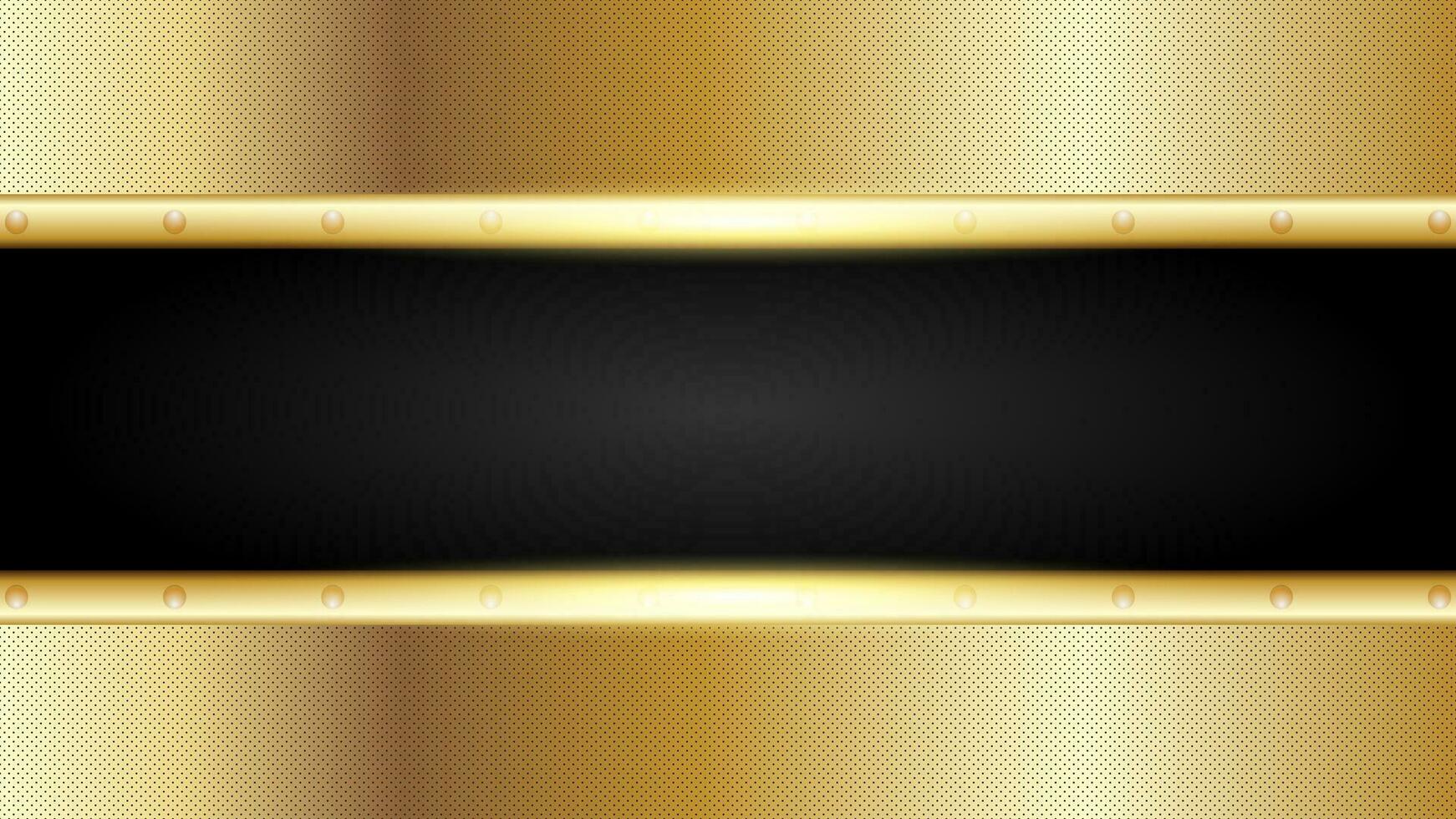 Gold Background with copy space area vector