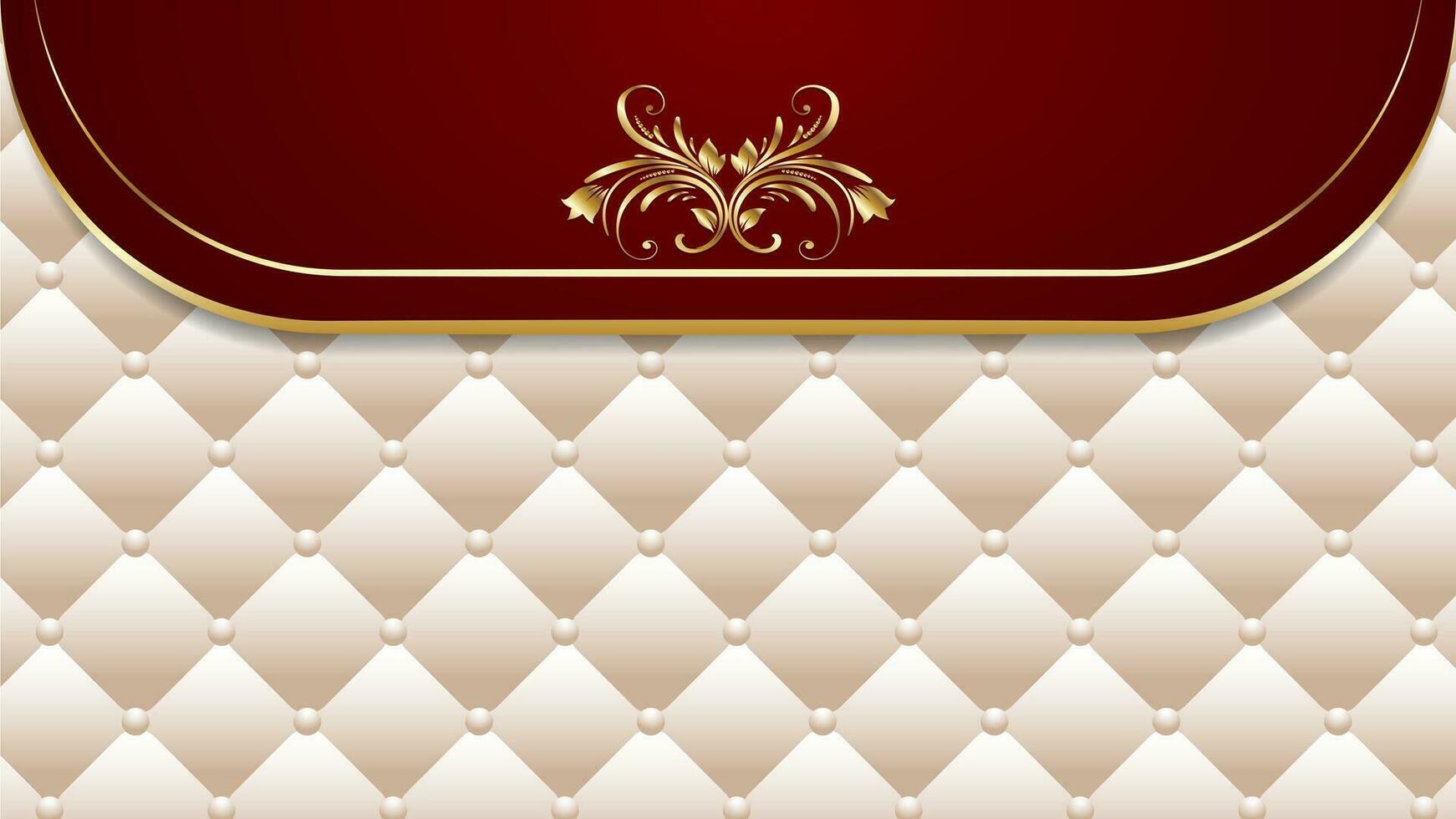 Premium card with gold elements vector