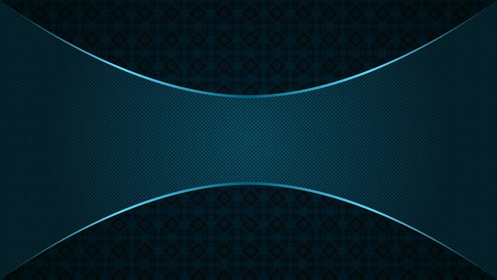 Premium card with blue elements vector