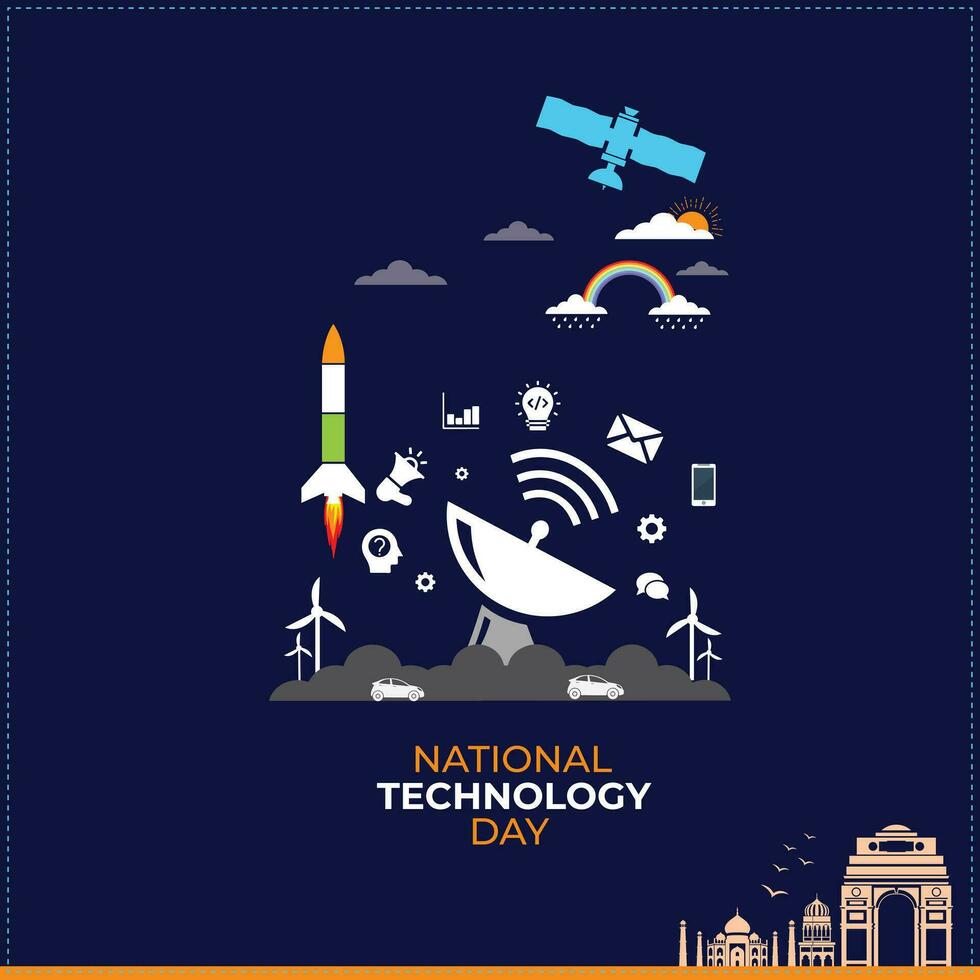 National Technology Day. India Technology Day Concept. Vector illustration. 25260603 Vector Art