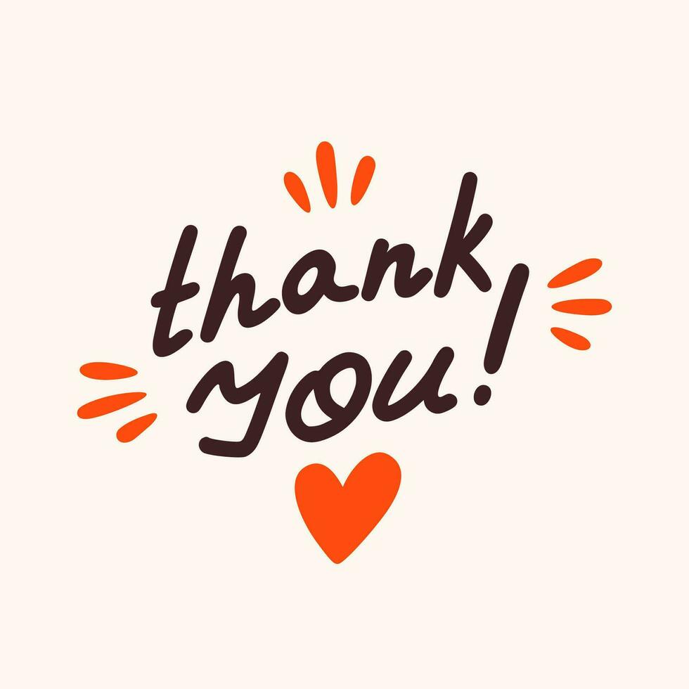 thank you sticker for a social media, making a blog or vlog vector flat illustration. Set of cartoon icons for making internet content.