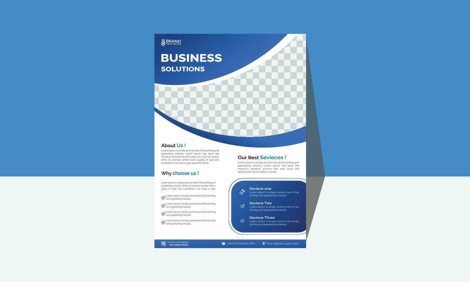 Business template layout design. Corporate business annual report, catalog, magazine, flyer mockup. Creative modern bright concept circle round shape. vector