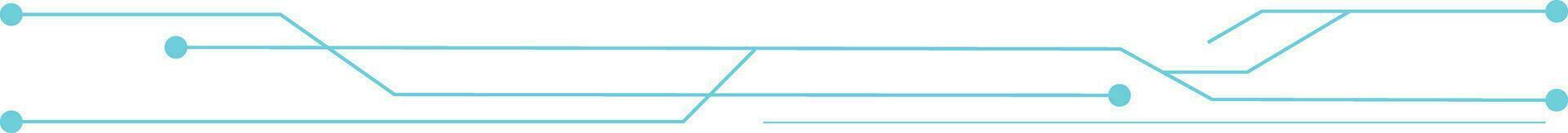 Futuristic Tech Line Element vector