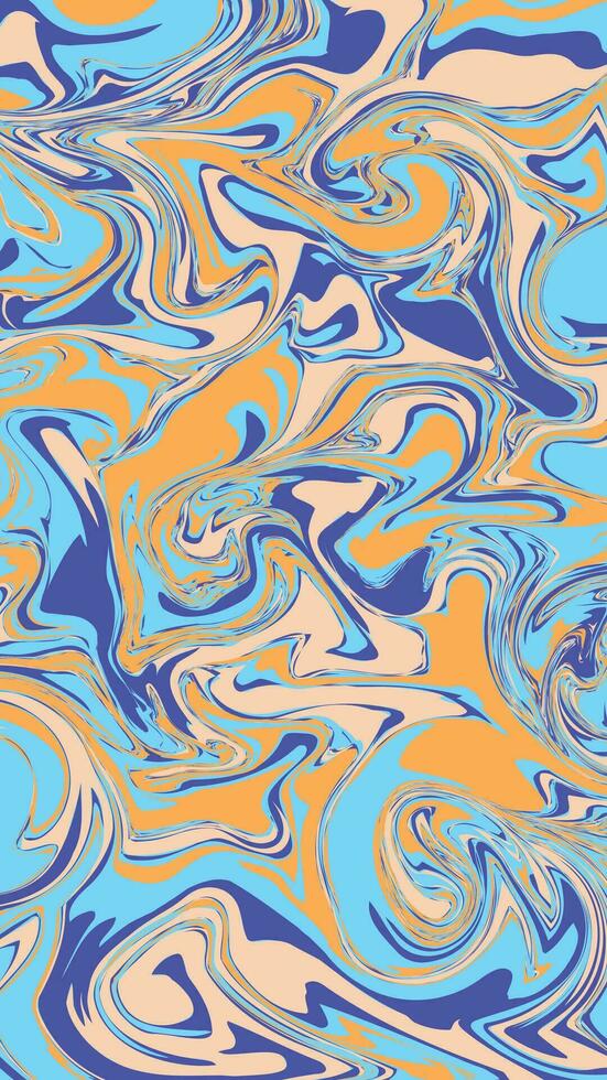 Bright Liquid Marble Pattern Element vector