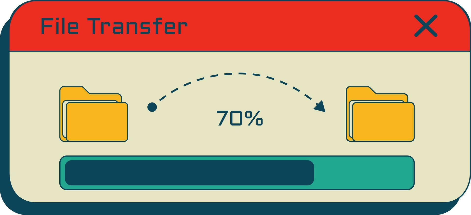 File Transfer Illustration 25261574 Vector Art at Vecteezy