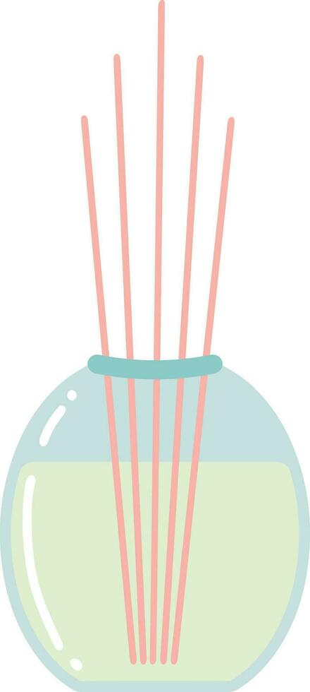 Reed Diffuser Illustration vector