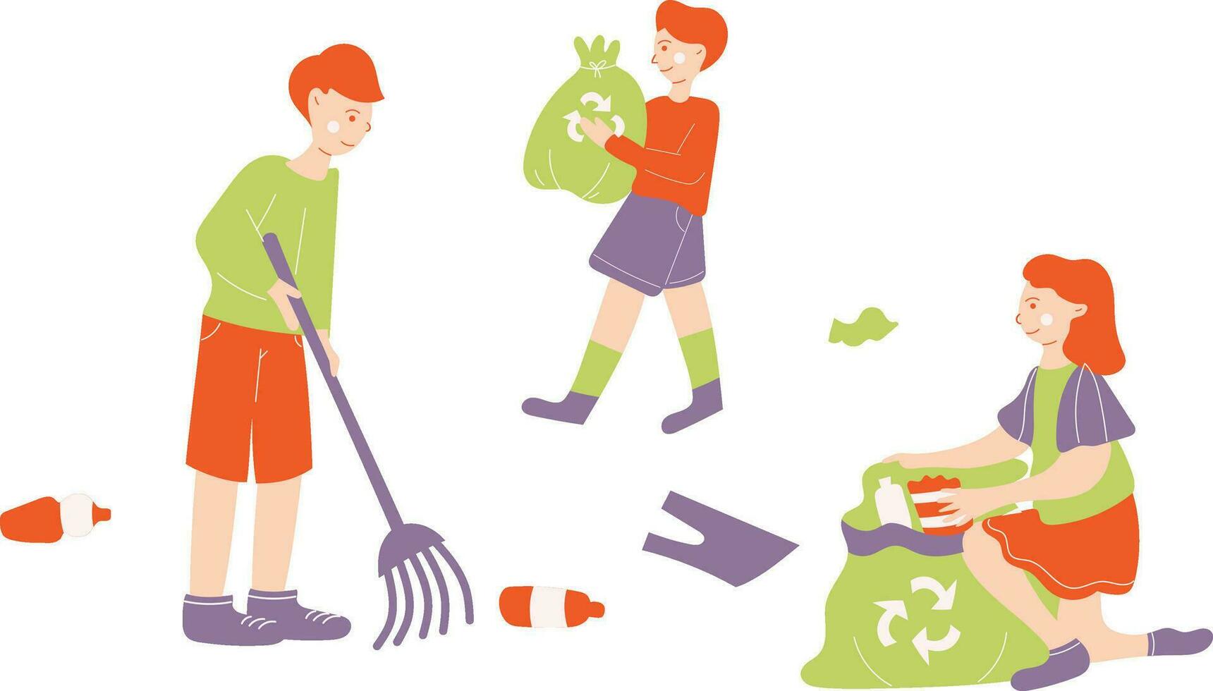 Cleaning Environment Illustration vector