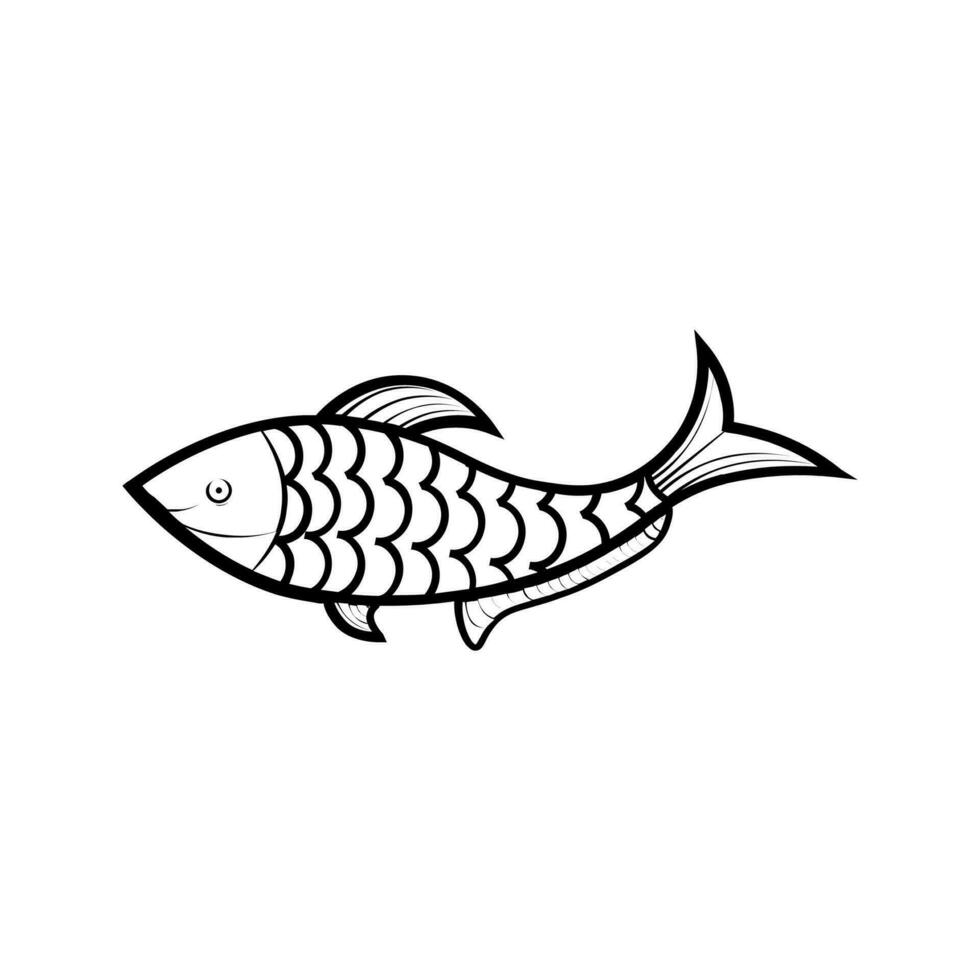 FISH Editable and Resizable Vector Icon