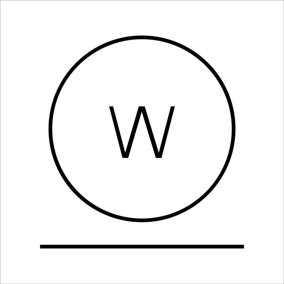 WET CLEAN DELICATE Editable and Resizeable Vector Icon