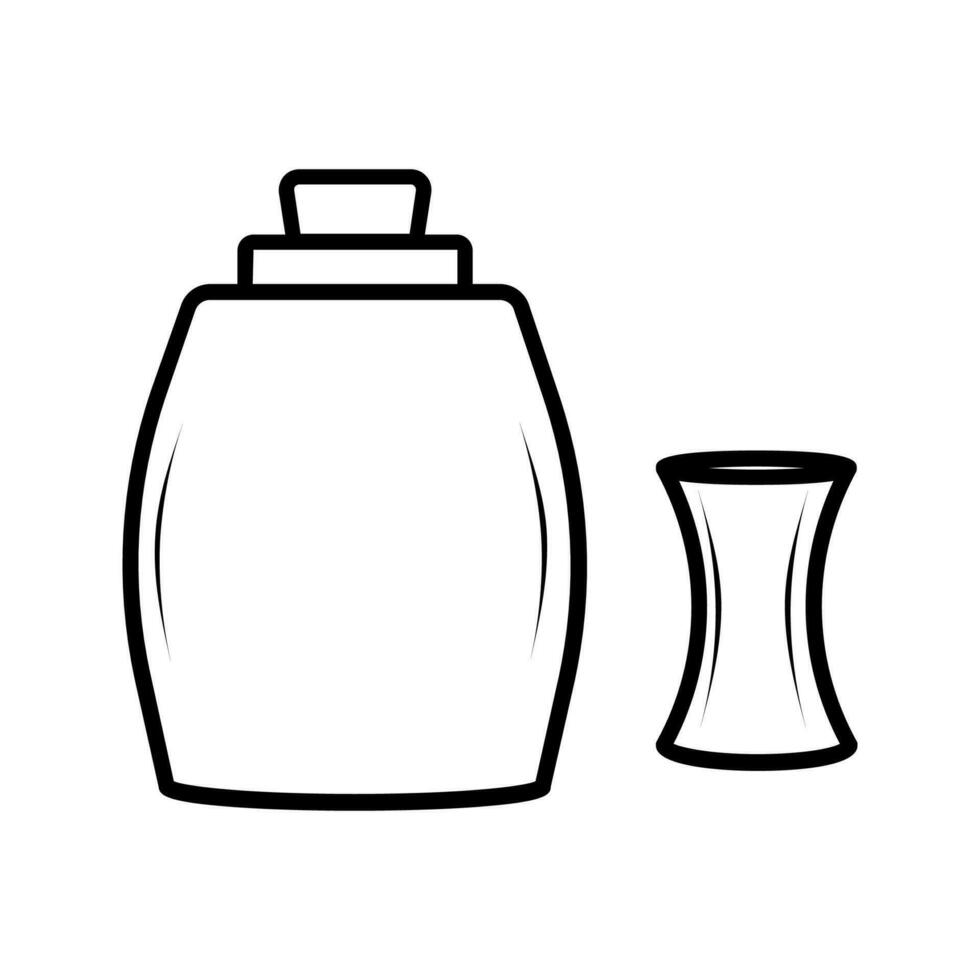 MINI BAR Editable and Resizable Vector Icon