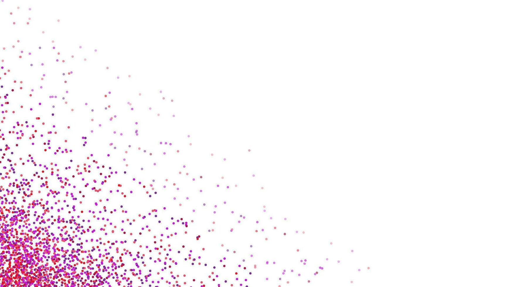 Rose gold falling particles vector confetti