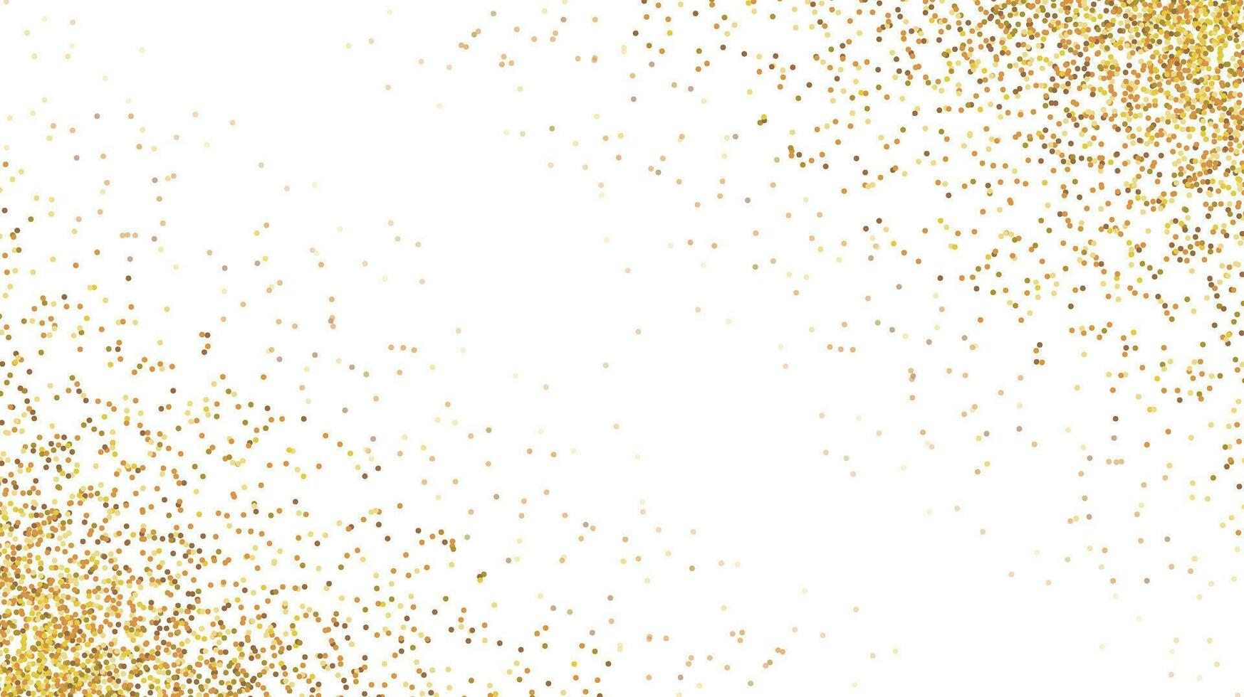 gold dust magic glitter vector