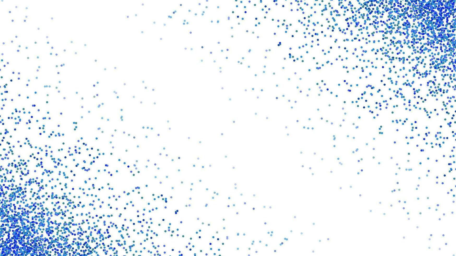 Cold frost winter snow  glitter confetti vector